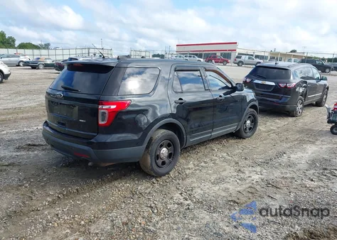 2014 Ford Explorer Police Interceptor z USA, uszkodzony, nr VIN 1FM5K8AR6EGC61624